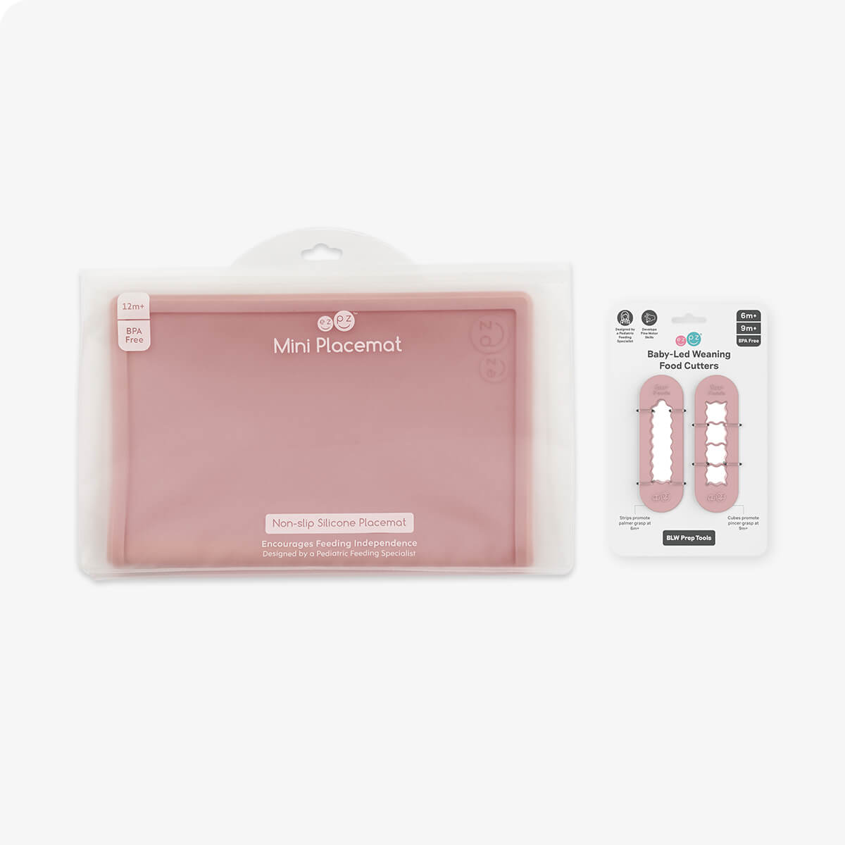 Mini Placemat + BLW Food Cutters Bundle