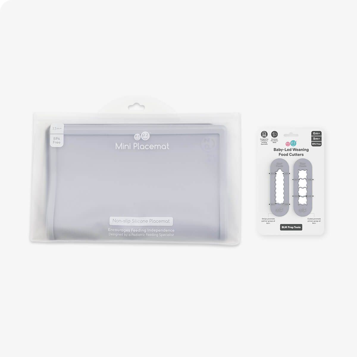 Mini Placemat + BLW Food Cutters Bundle
