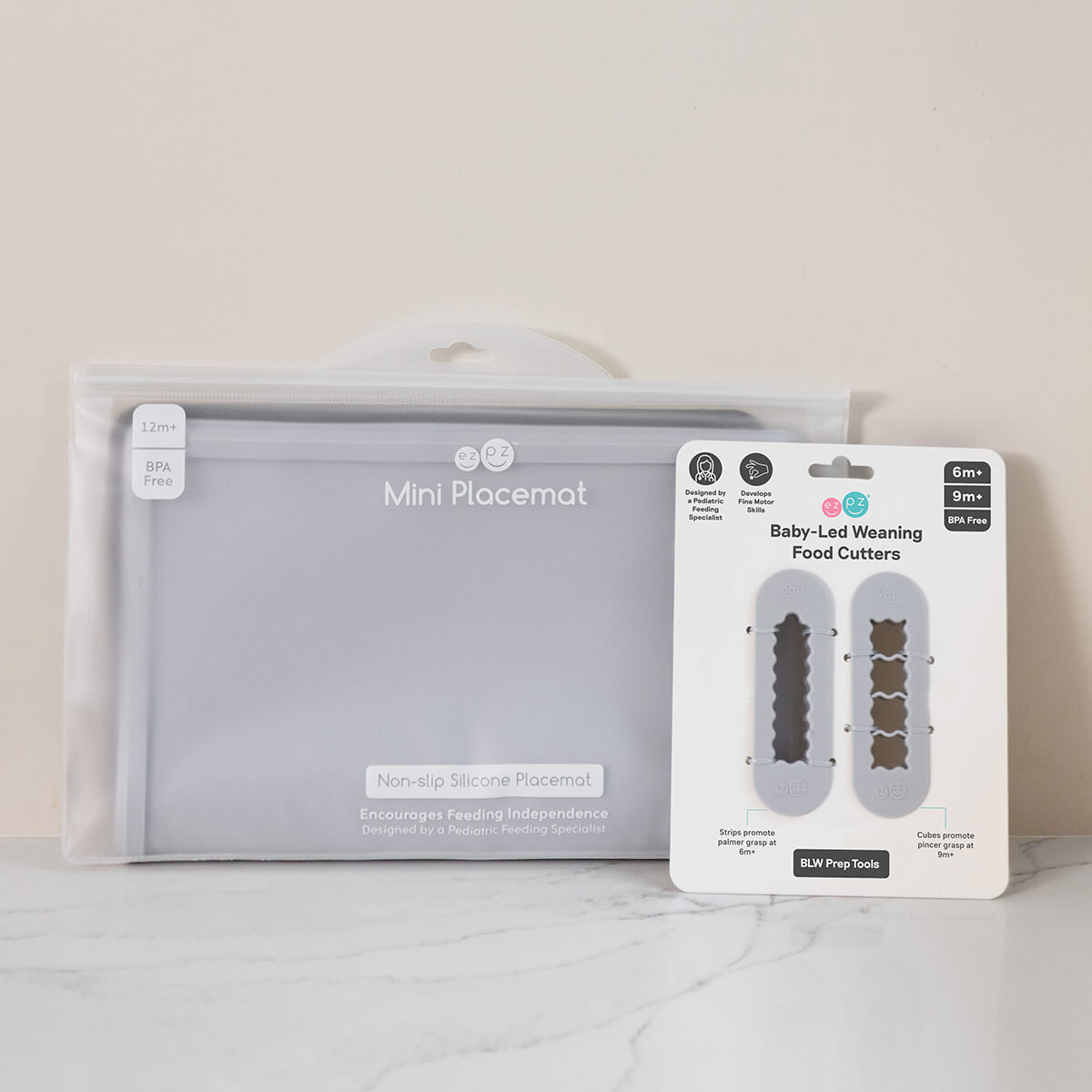 Mini Placemat + BLW Food Cutters Bundle