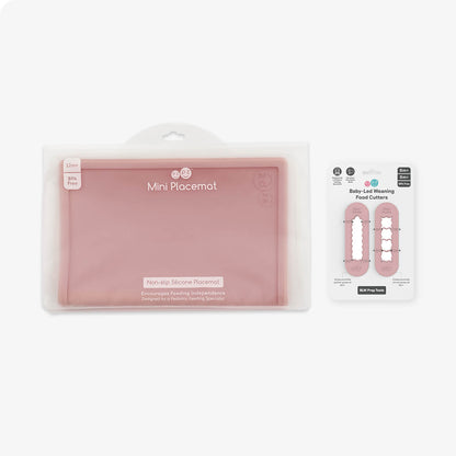 Mini Placemat + BLW Food Cutters Bundle