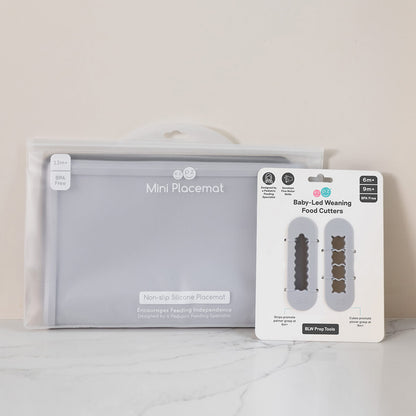 Mini Placemat + BLW Food Cutters Bundle